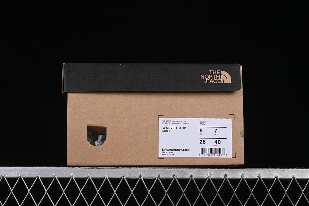 The North Face W Never Stop Mule Black/White Sneaker