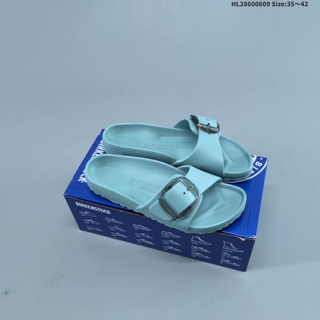 Birkenstock Madrid Big Buckle One-Strap Slide Sandals