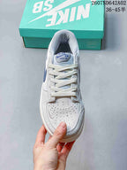 Nike SB Force 58 Low-Top Sneakers in Gray and Blue