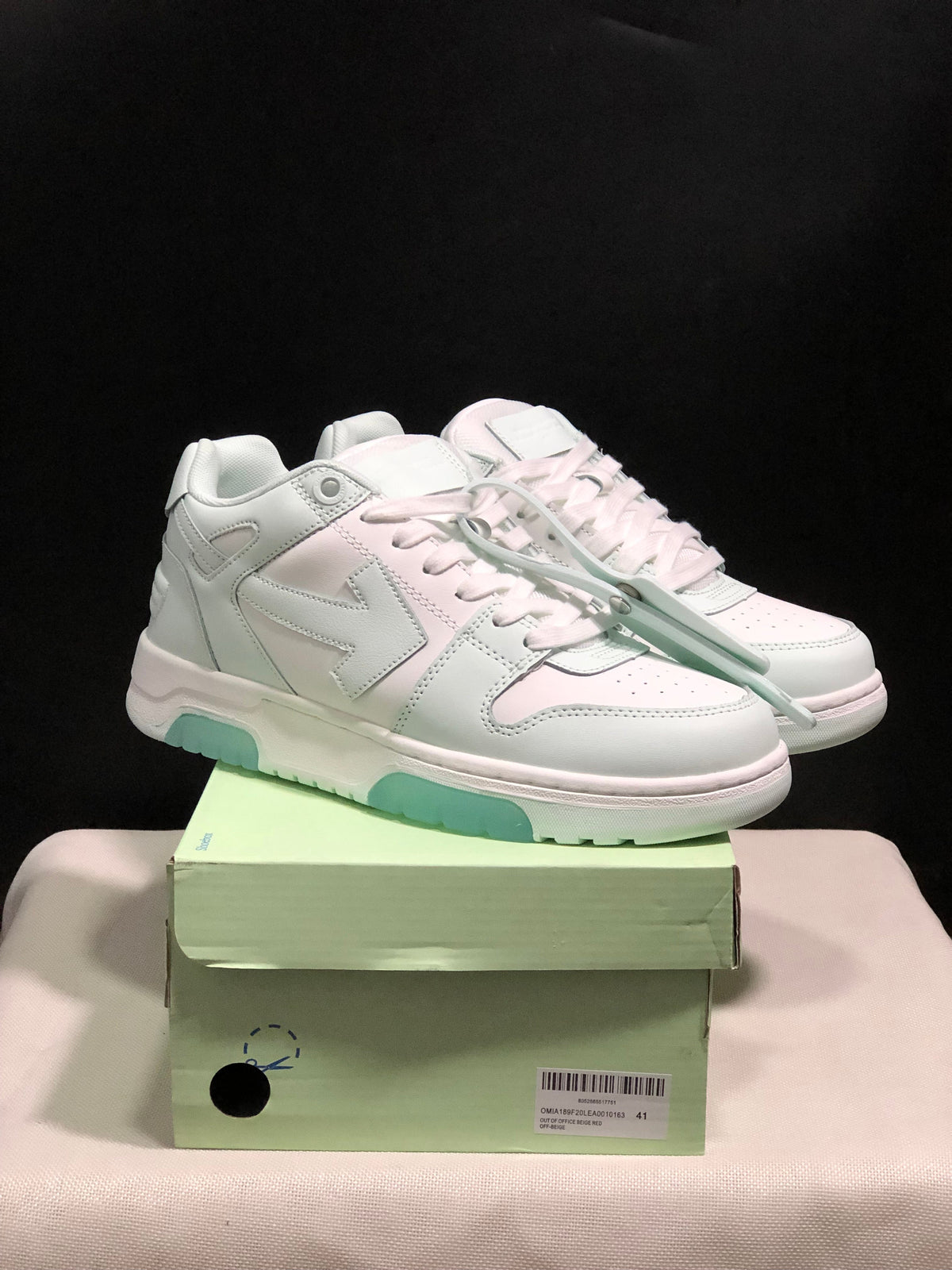 Off-White Out Of Office Low-Top Sneakers White Mint Sole