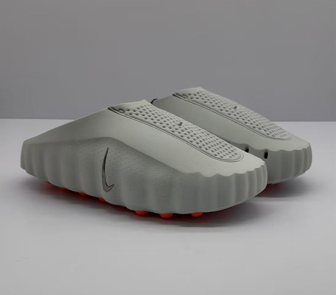 Nike Gray Slide Sandals