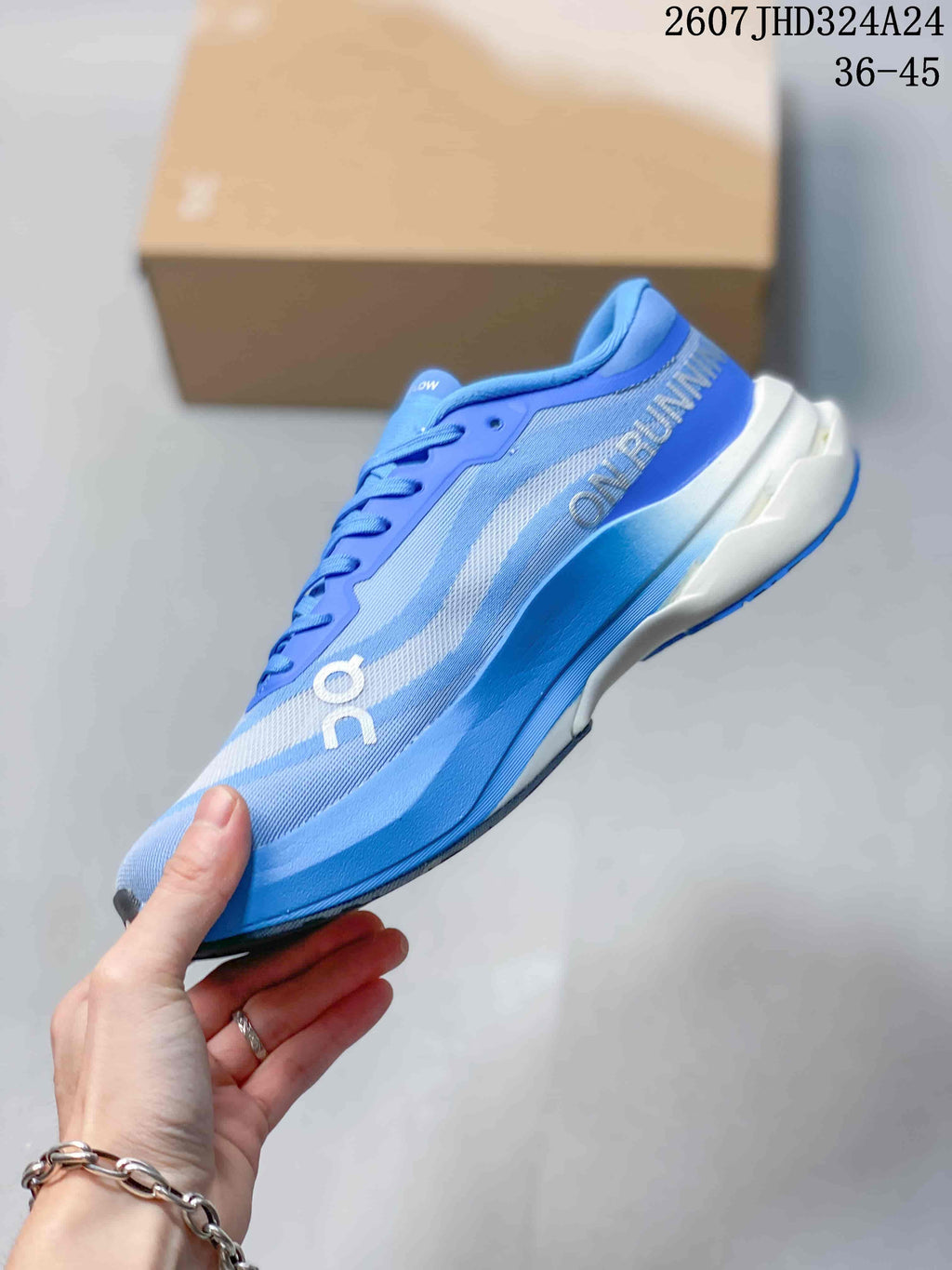 On Cloudmonster 3 Hyper Blue Running Shoes 2607JHD324A24