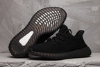 Yeezy 350 V2 Black Knit Sneakers