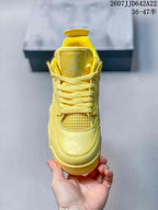 Nike Air Jordan 4 Retro Yellow Sneakers IW2872-700