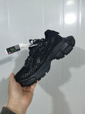 3K Company 3XL Fishnet Sneakers Black