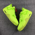 Jordan Air Jordan 4 Woven Sneakers Fluorescent Green