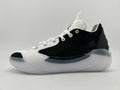 Black and White Low-Top Sneakers