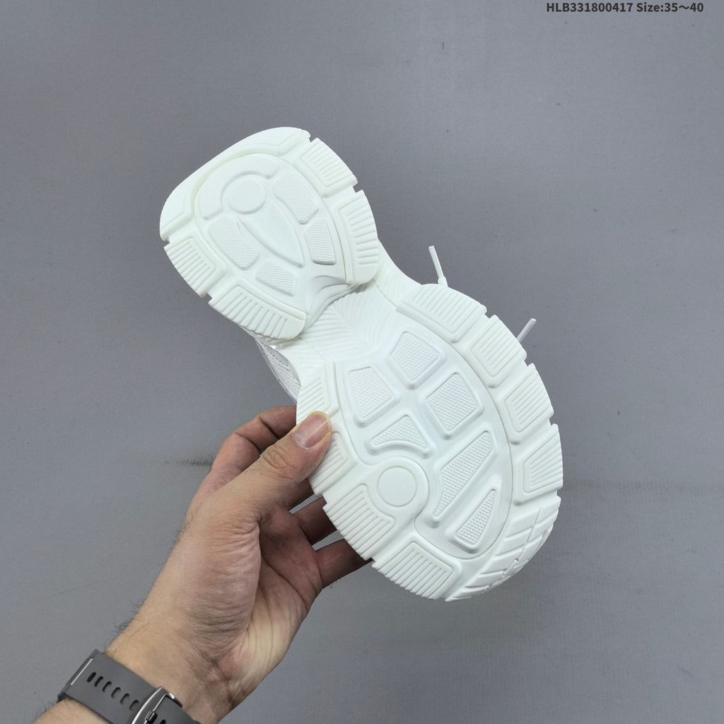 GG-CC Chunky Low Sneakers in White