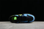 Nike SB DV1694-900 Low-Top Sneakers Black Blue Green