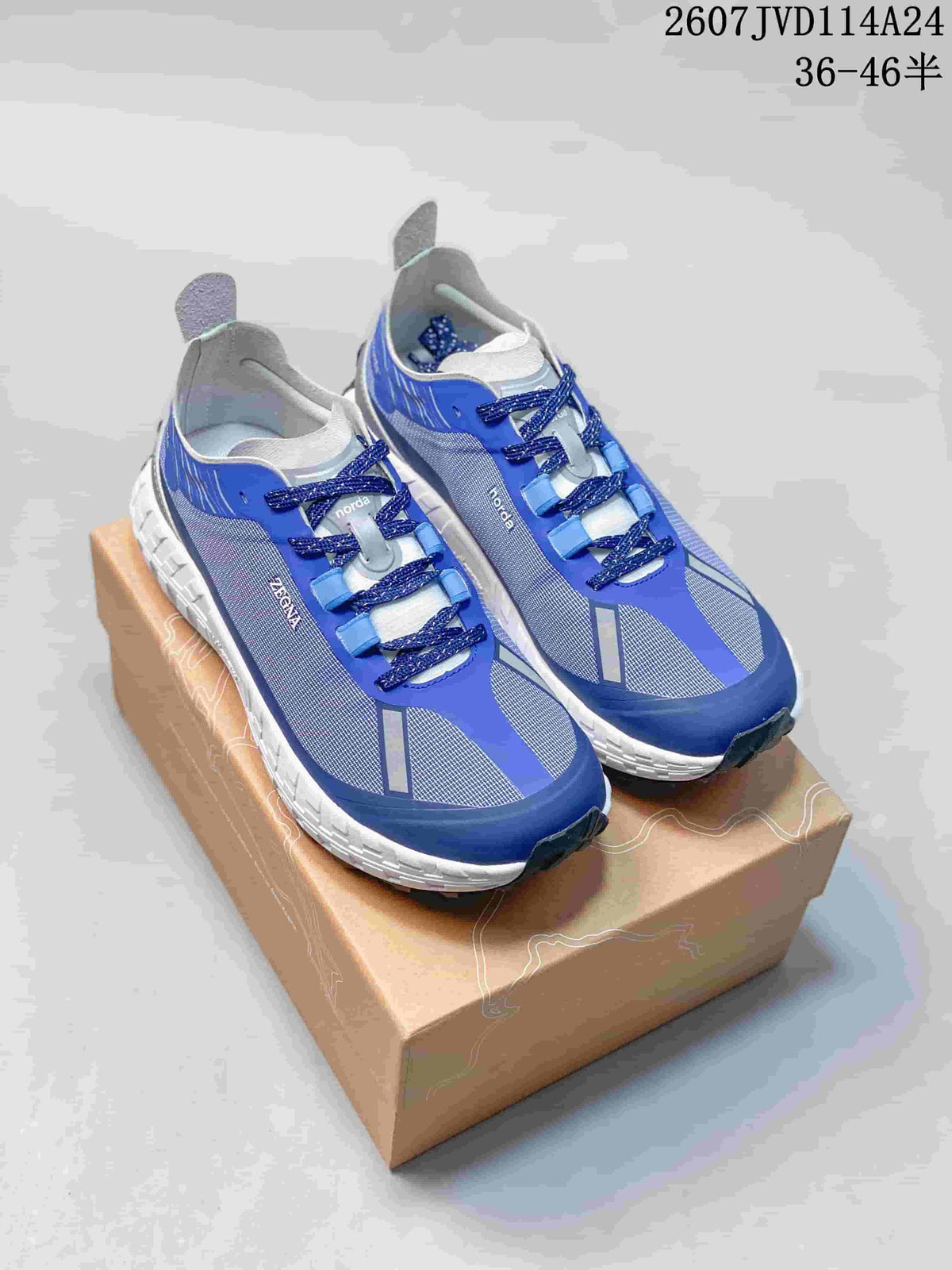 NORDA 712740 Trail Sneakers Blue and White
