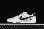Nike SB Dunk Low Star Print Sneakers White Black