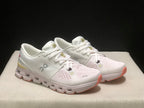 On Cloud X 4 Sneakers White Yellow Pink