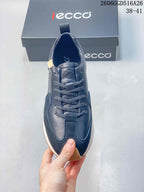ECCO Men's Navy Lace-Up Outdoor Sneakers