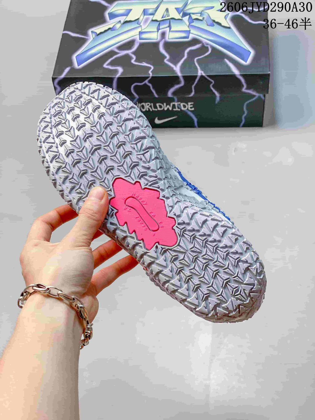 Nike Ja 3 Basketball Shoes White Blue Pink