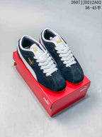 PUMA Tackle Retro Low-Top Sneakers Navy White 404456-02