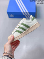 adidas Superstar 2 Sneakers White Green Beige 1387A27