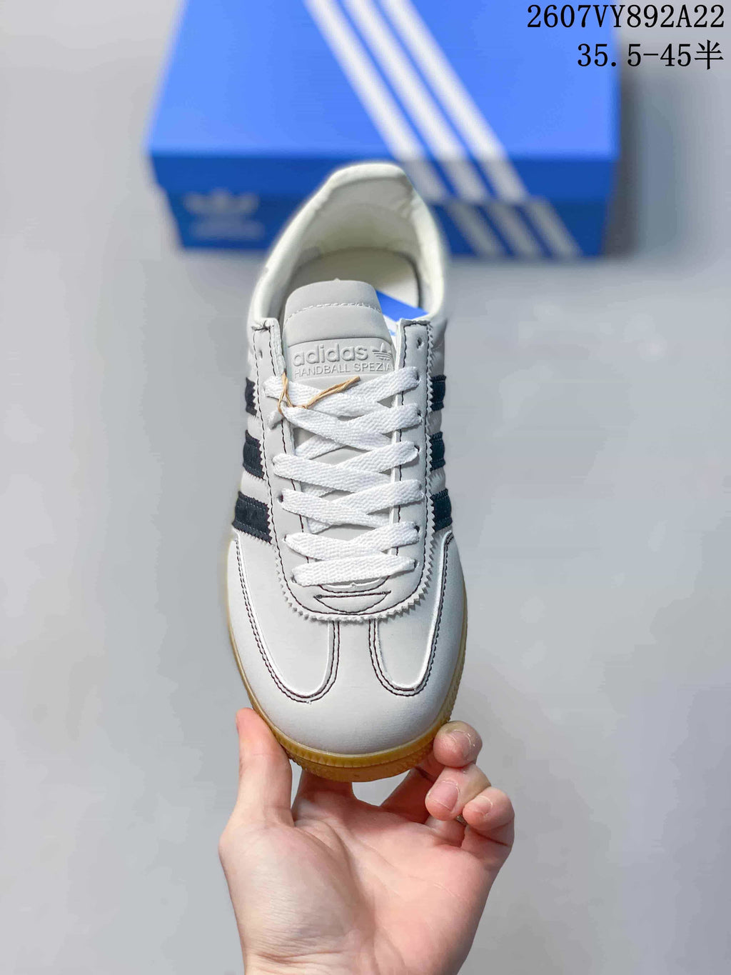 adidas Handball Spezial White Navy Gum Sneakers