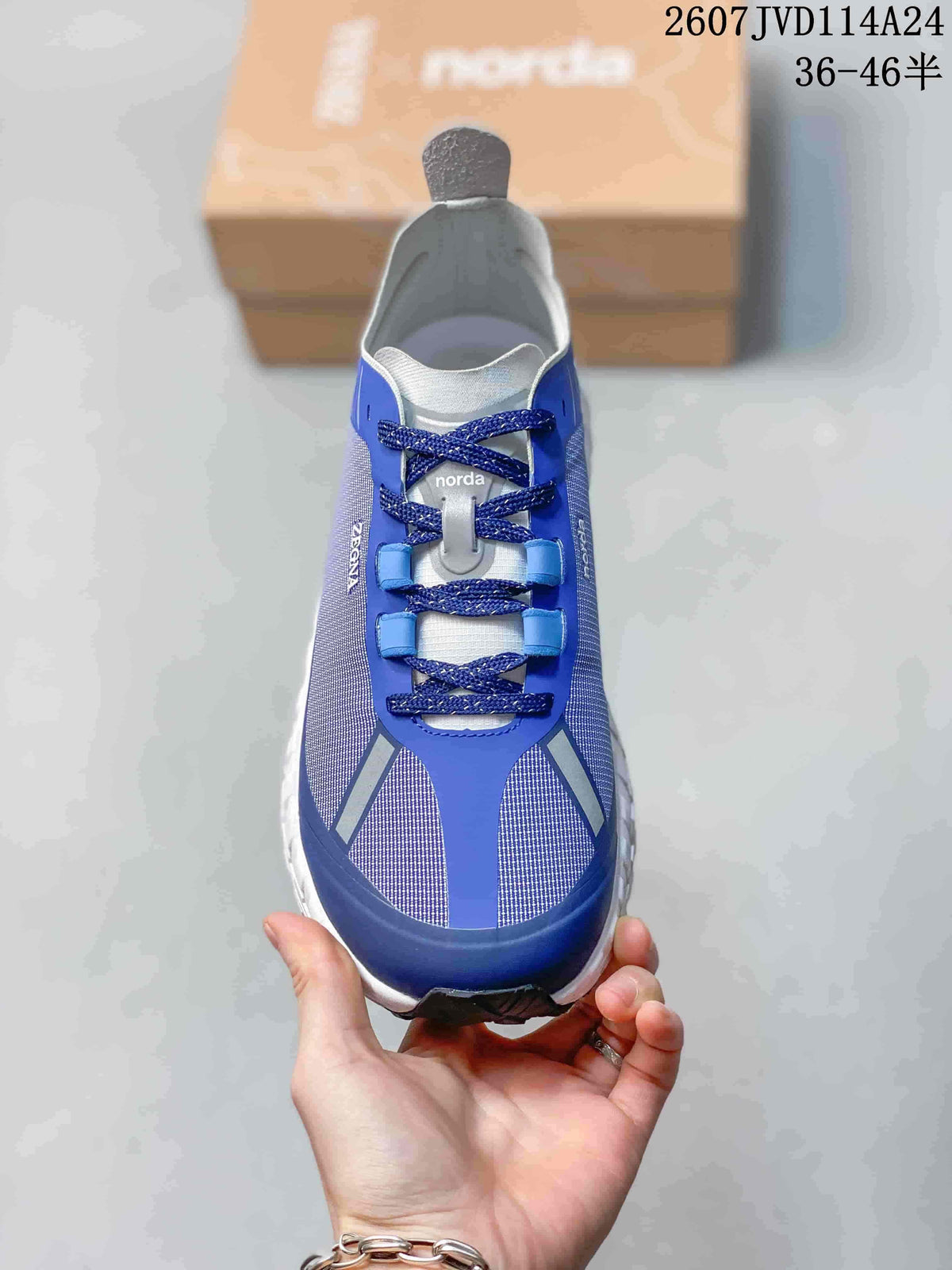NORDA 712740 Trail Sneakers Blue and White