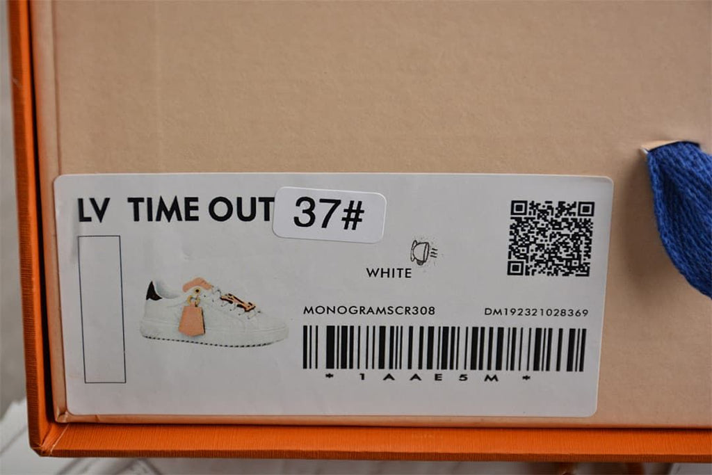 Louis Vuitton Time Out Low White Platform Sneakers