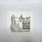 Jordan 1 Low Black Purple White Sneakers 553560-501