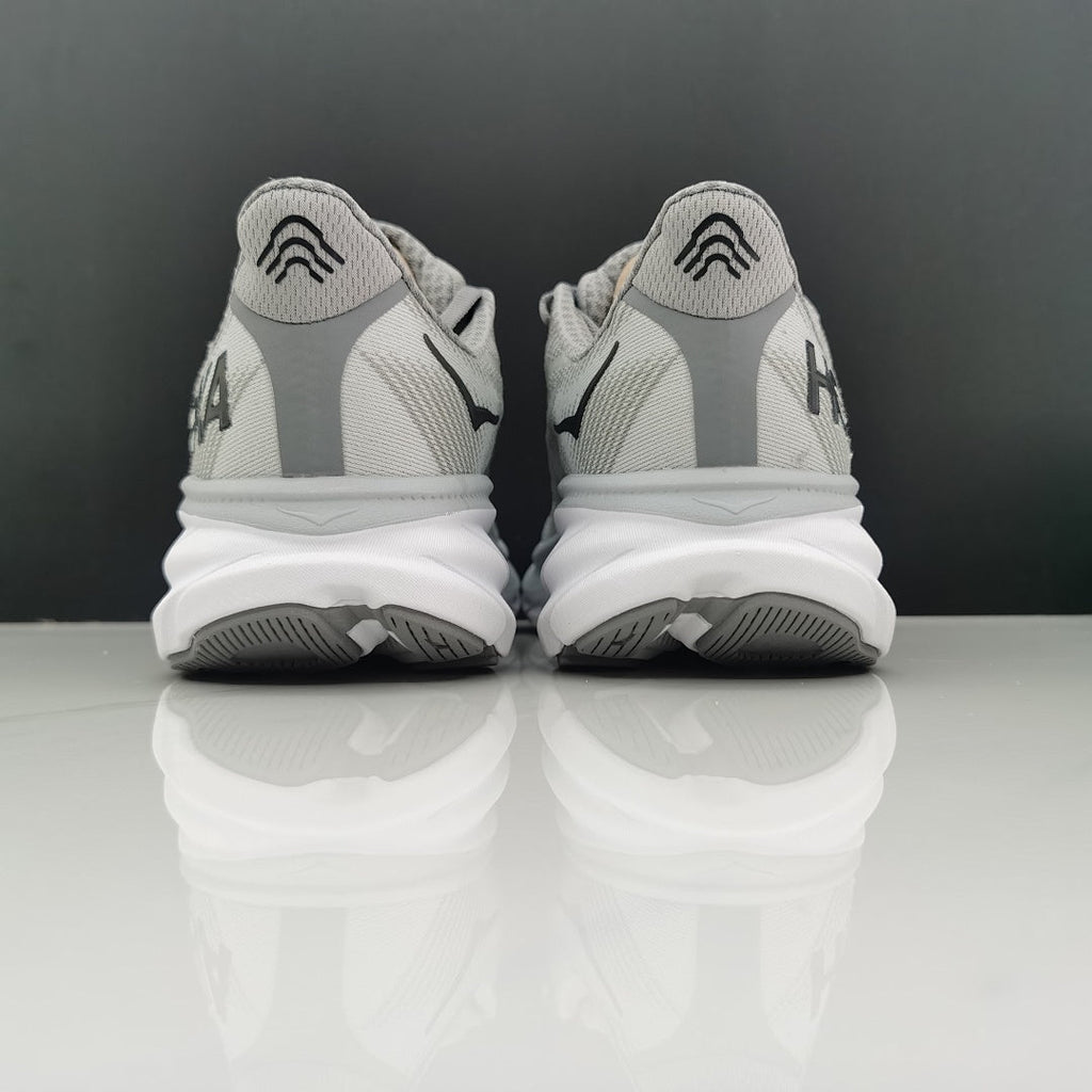 HOKA Clifton 9 Gray Running Shoes