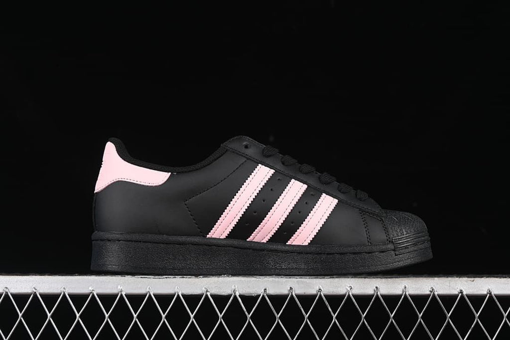 Adidas Superstar EG4959 Black and Pink Sneakers
