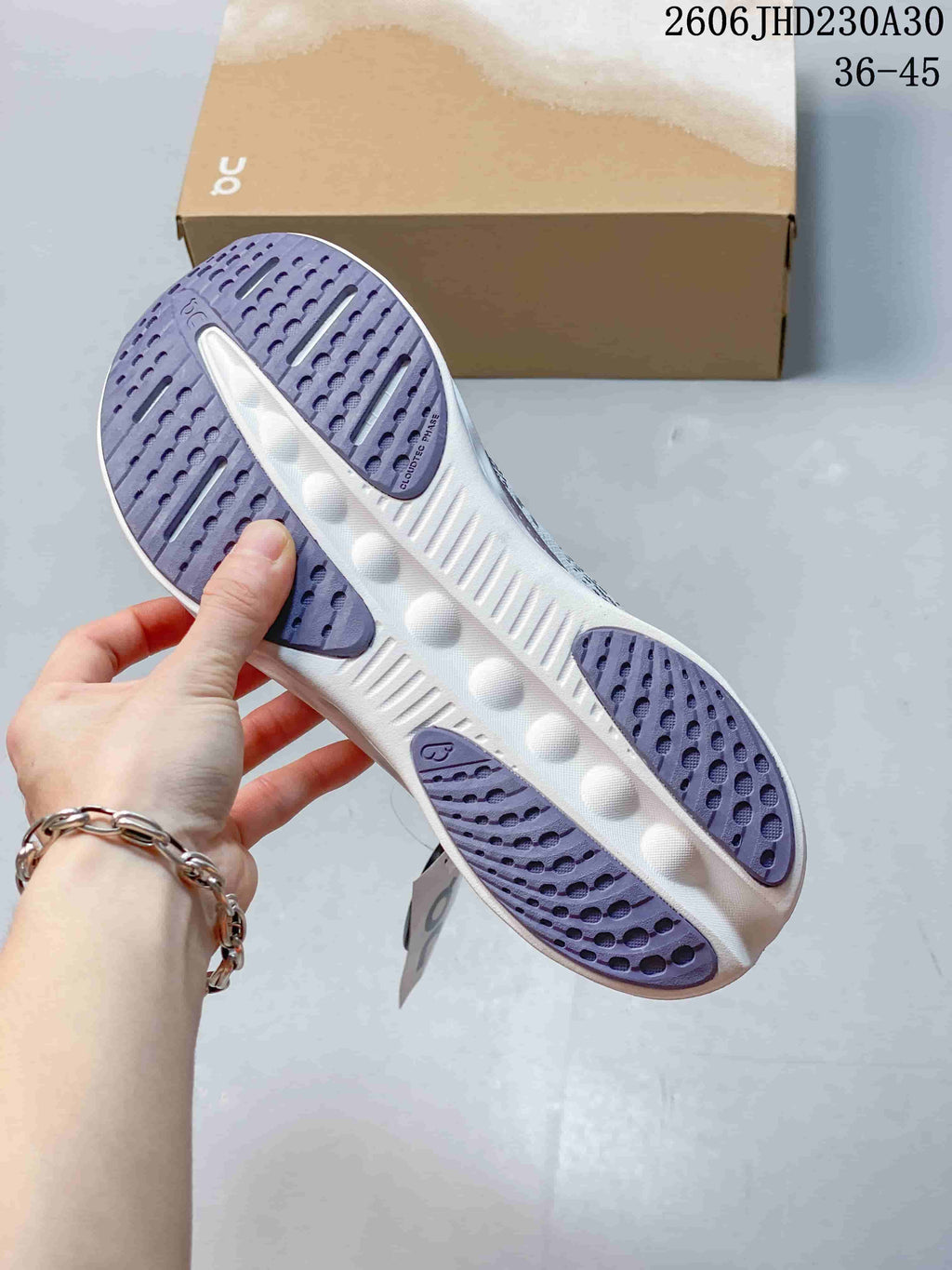 On Cloudtilt Sneakers in White and Purple