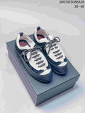 Chanel Black and White Low-Top Trainer 2607HVD386A26