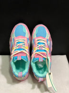 Off-White Be Right Back Sneakers Pink Mint Blue