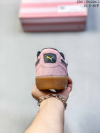 PUMA Palermo Leather Pink Black Gum Sneakers 2507JJD320A13