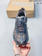 HOKA Satisfy Trail Sneakers Black Gray 2607TGD937A27