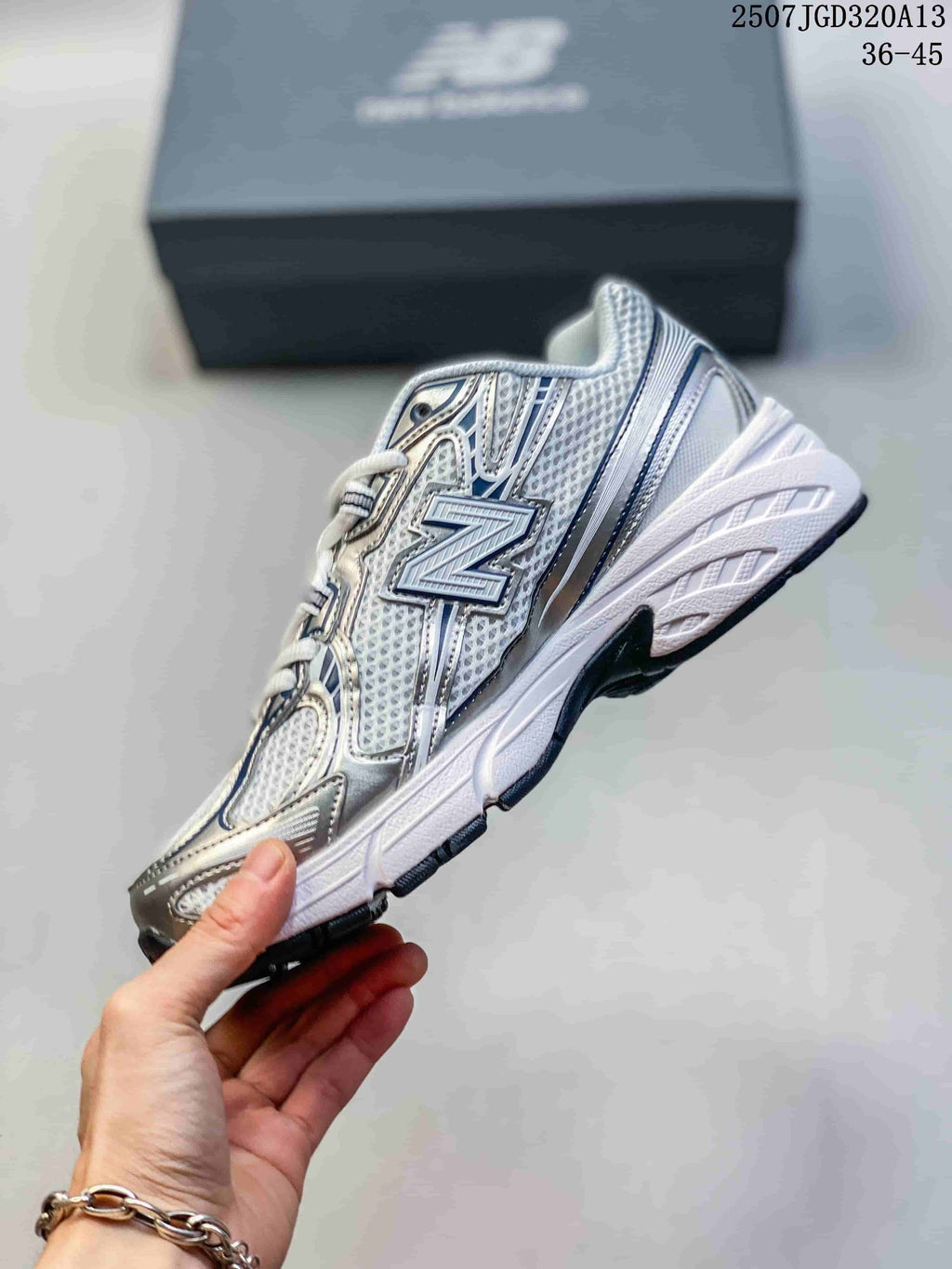 New Balance 740 Sneakers White Silver Navy U740NW2
