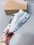 On Cloudmonster 3 Hyper Sneakers White Green Gray
