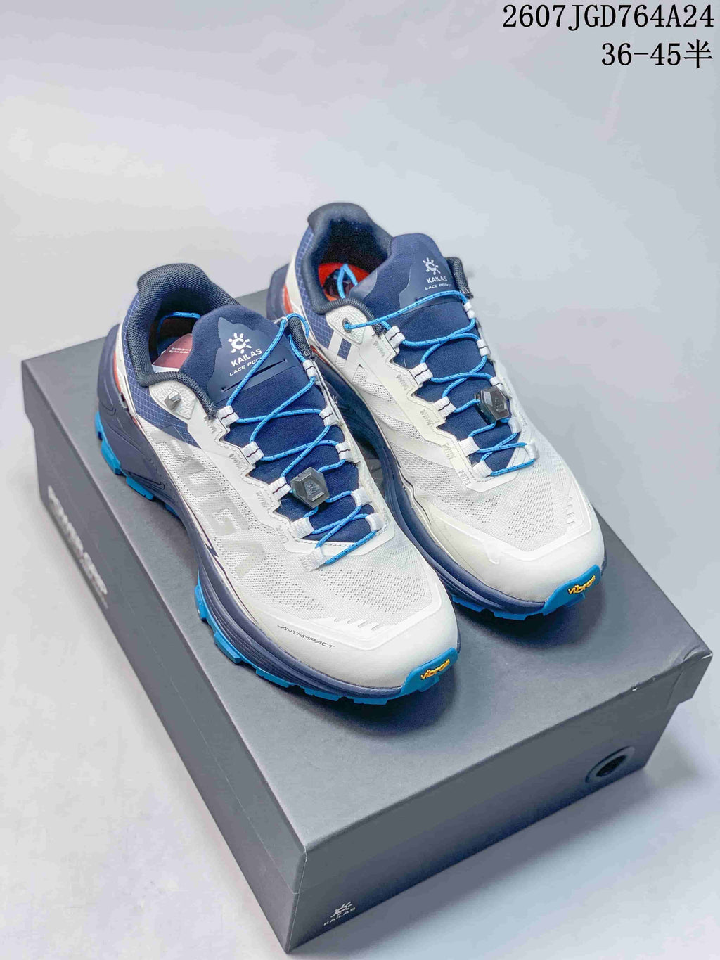 KAILAS FUGA EX3 Trail Running Shoes White Navy