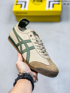 Onitsuka Tiger MEXICO 66 Cream Green Brown Sneakers