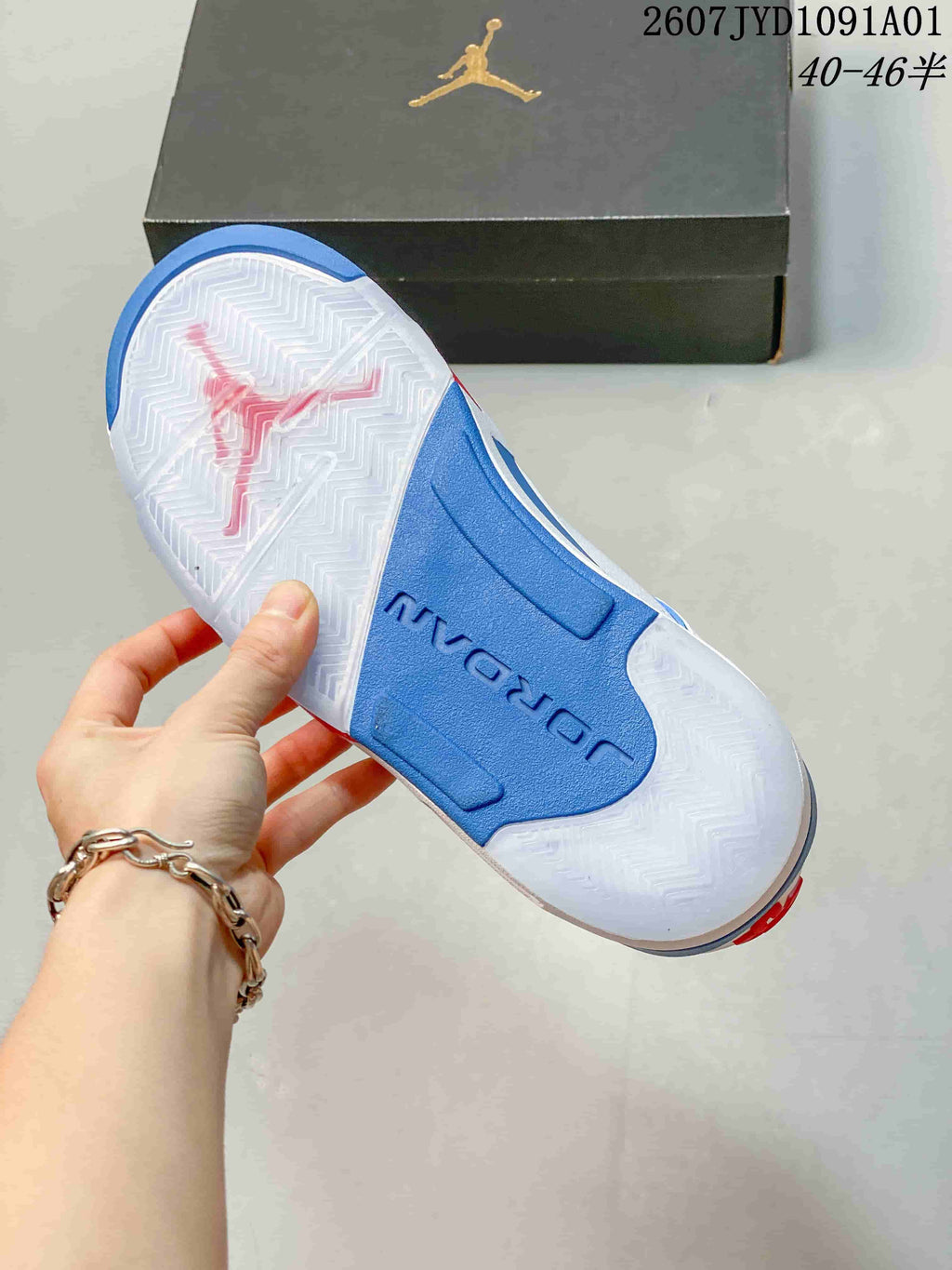 Jordan Air Jordan Sixty Plus Low-Top Sneakers White Blue Red IH2047-101