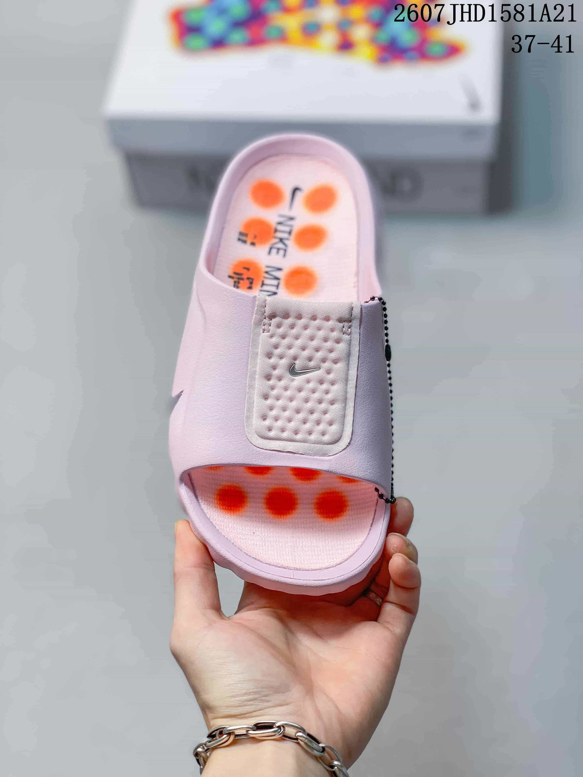 Nike Mind 001 Pregame Mule Slides Pink 712310WOE