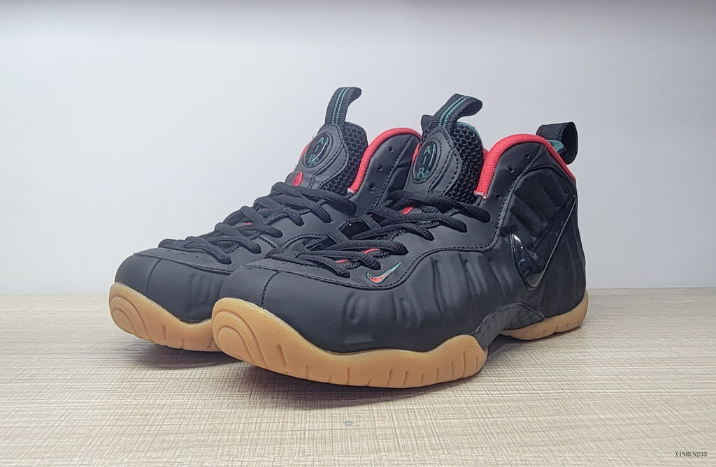 Nike Air Foamposite Pro Black Gum Basketball Sneakers