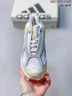 adidas OZWEEGO Wonder Runner Low-Top Sneakers White Gray Yellow