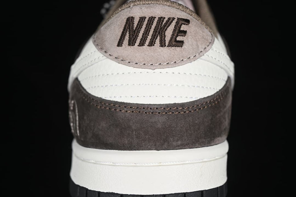 Nike Dunk Low Brown and White Sneakers
