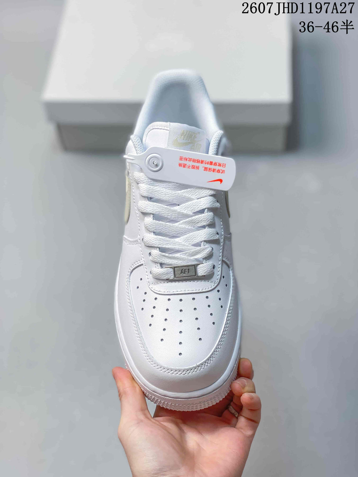 Nike Air Force 1 ’07 Low Sneakers White Beige 2607 JHD1197A27