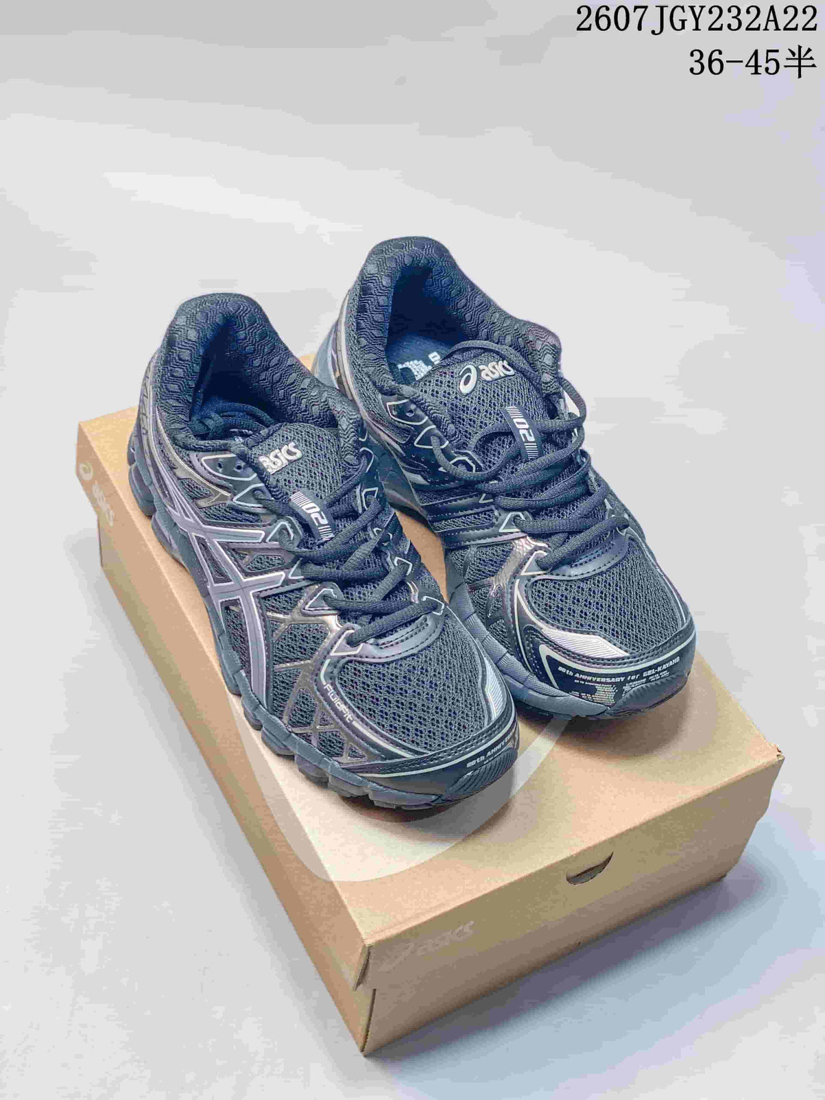 ASICS Gel-Kayano 20 Running Sneakers Navy Gray 1203A758-300