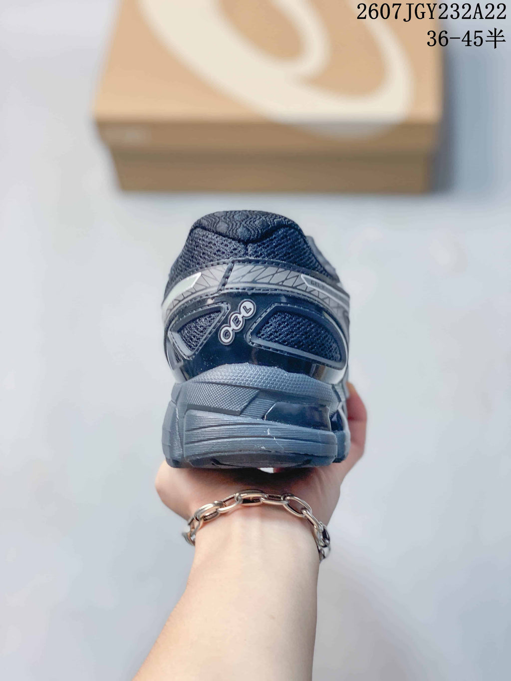ASICS Gel-Kayano 20 Running Sneakers Navy Gray 1203A758-300