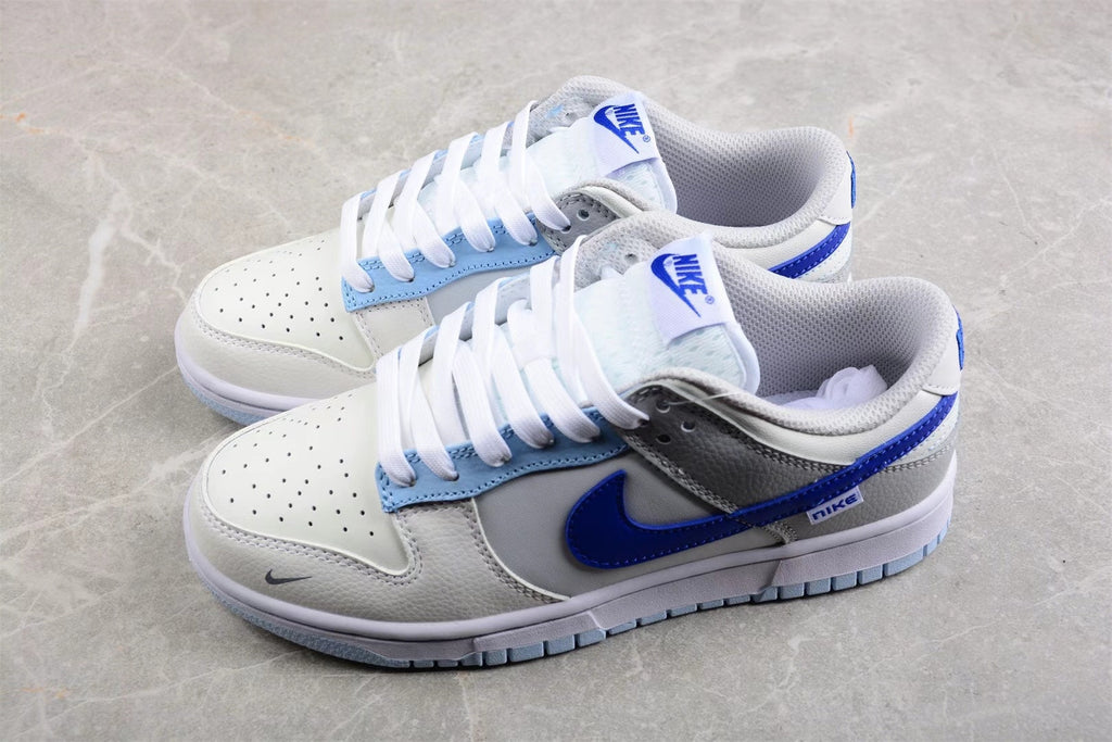 Nike SB FB1843-141 Low-Top Sneakers White Blue