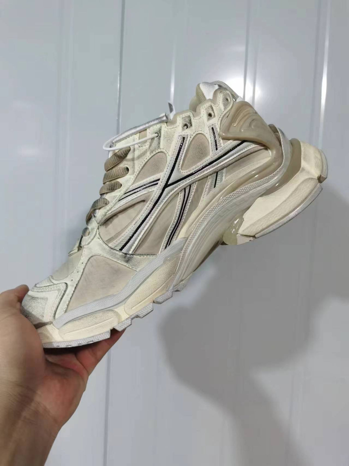 Reebok 1205 Runner Sneakers Beige Yellow