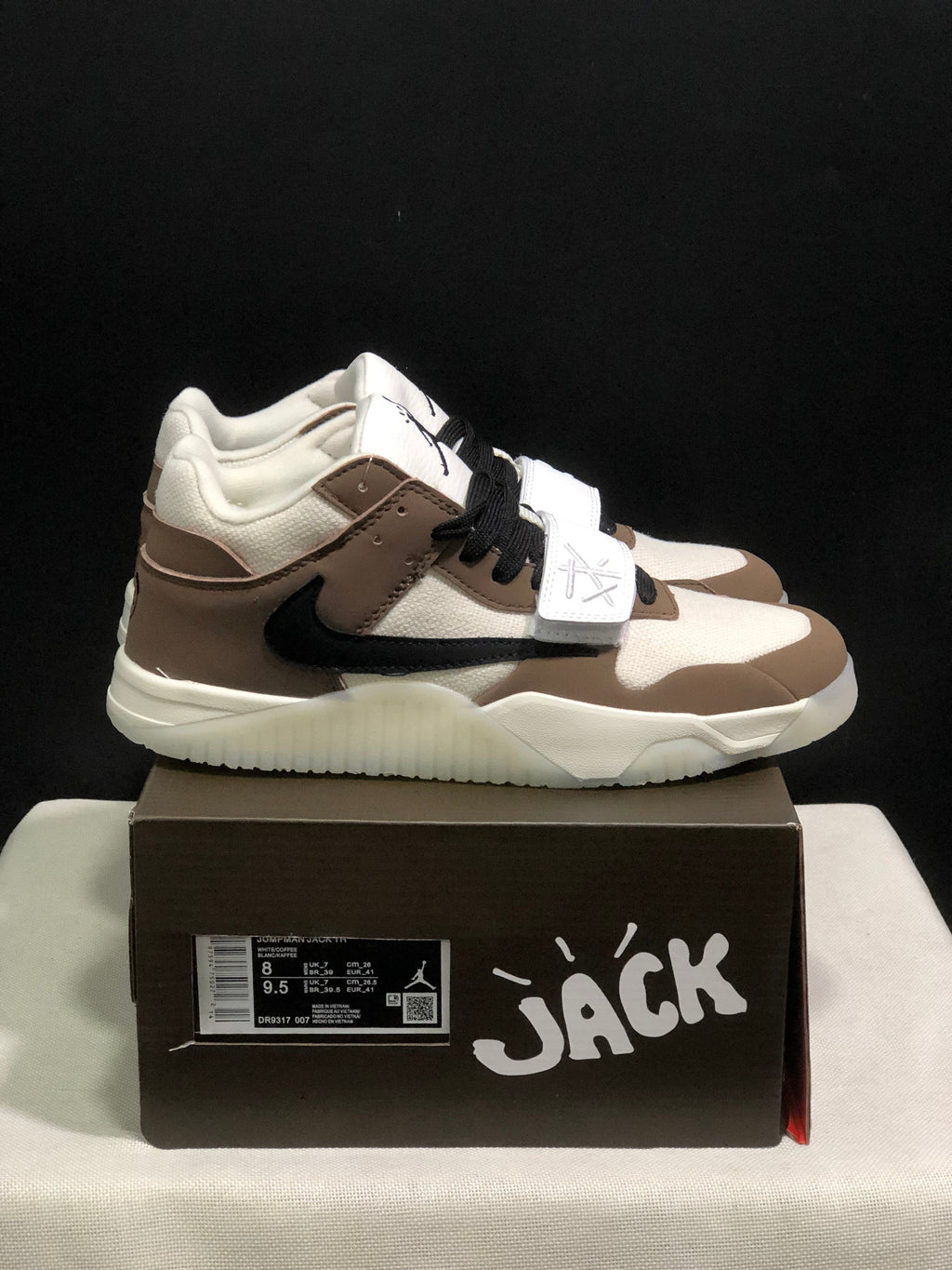 Jordan Jumpman Jack Sneakers Brown White Black DR9317-007