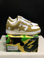 BAPE STA Low-Top Sneakers Olive White