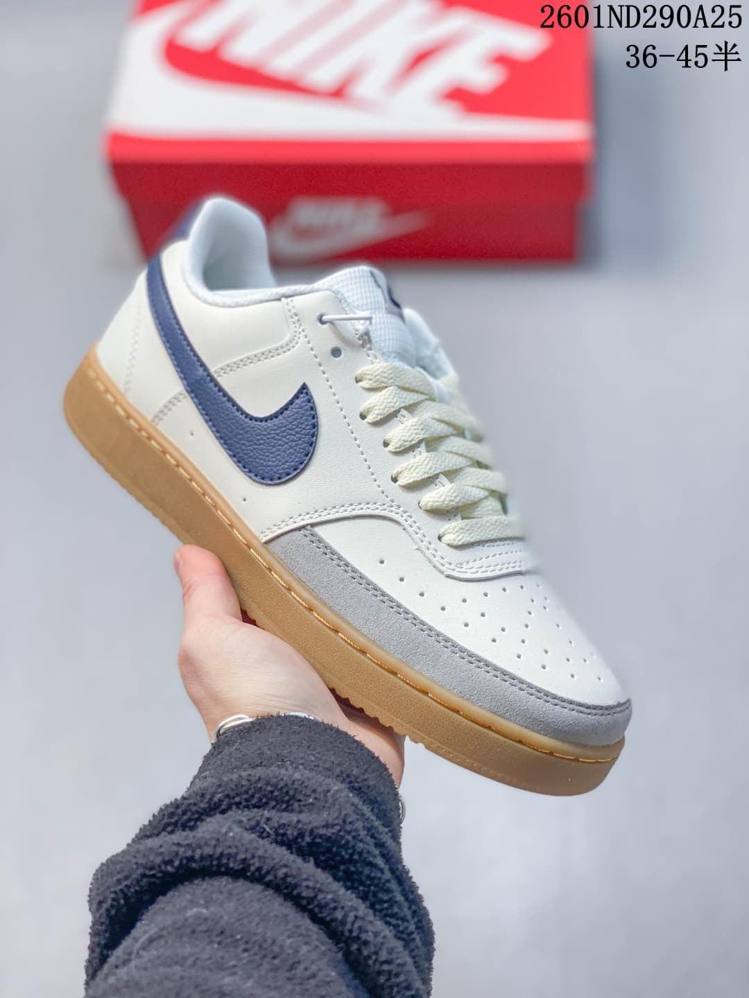 Nike Court Vision Low Sneakers in Mixed Colors