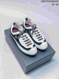 Chanel Black and White Low-Top Sneakers 2607HVD386A26