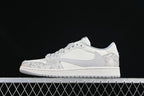 Jordan 1 Low OG SP Grey Snake Print Sneakers